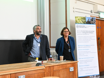Prof Matthew Davidson and Prof Charlotte Williams